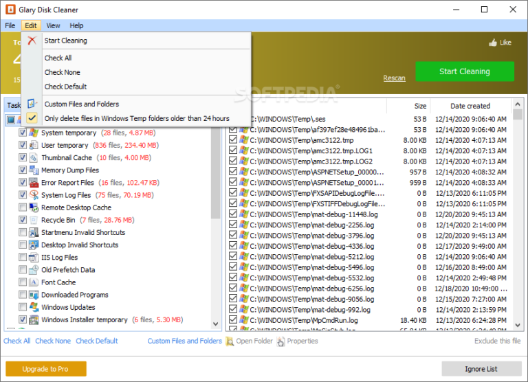 download the new Glary Disk Cleaner 5.0.1.292