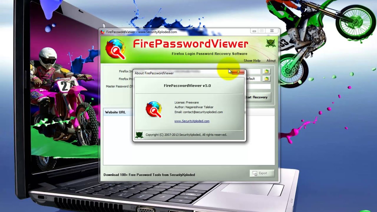 FirePasswordViewer Crack Free Download 2022