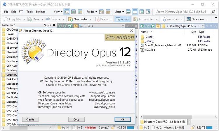 Directory Opus Pro 12.27 Crack With License Key Download